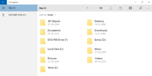 new file explorer, uwp, windows new file explorer