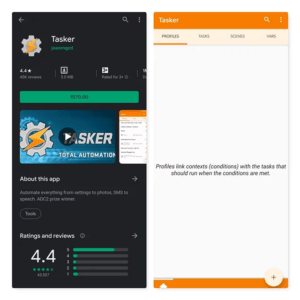 Sync DND Status, Install Tasker on your android