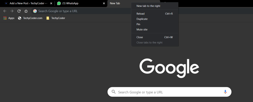 reopen closed tab chrome