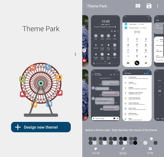 Samsung Theme Park lets you customize any OneUI Smartphone