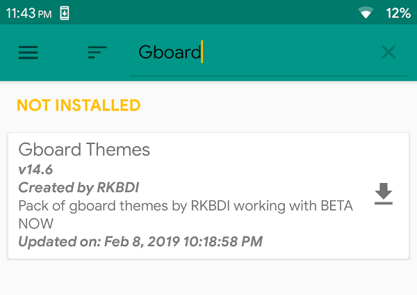 Gboard Themes, unique gboard themes search gboard