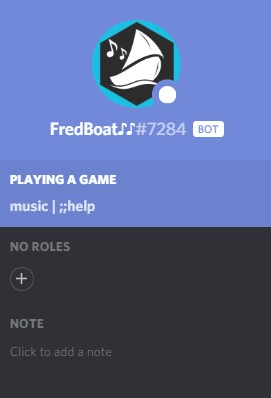 Fredboat discord bot, Fredboat commands