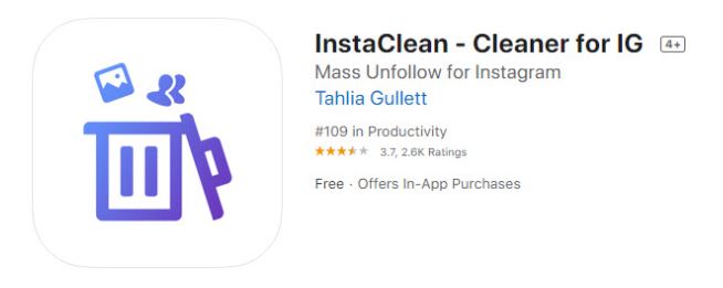 InstaClean - Delete All Instagram Photos